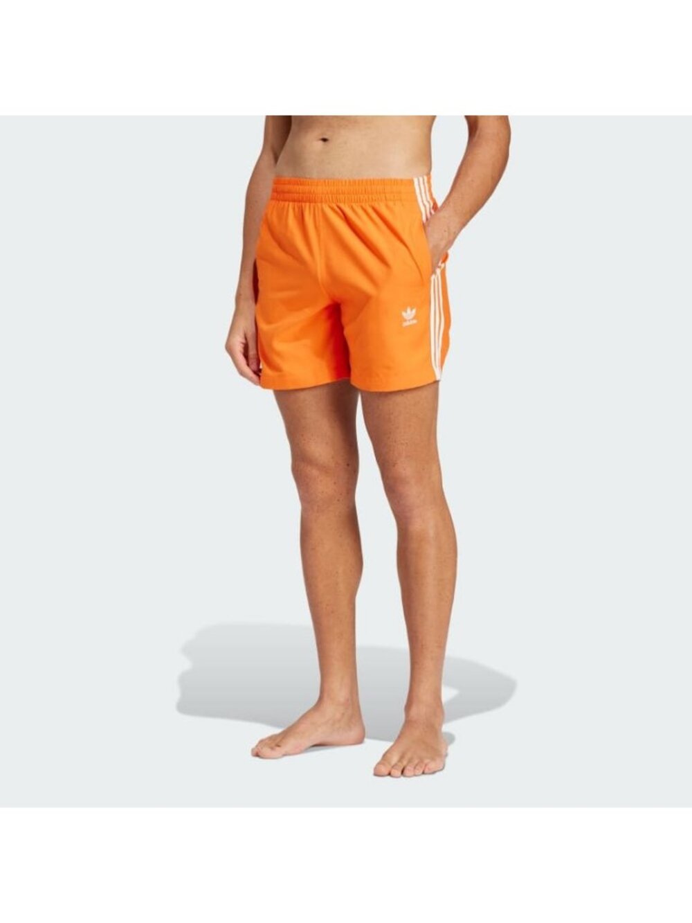 Adidas Men's 3-stripes swimwear orange Size L NEW WITH TAGS!